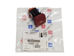 Hazard Light Control Original Citroen Peugeot 6990L2 96583113KR