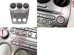 Control panel Radio Mazda 6 GJ6AG1215 GJ6A64930