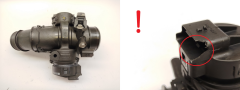 Throttle Body Valve 0345E7 25365223 1.6hdi Citroen Peugeot Delphi 5101