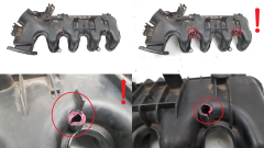 Intake Manifold 0361N3 9653808680 1.6 HDI 16v TDCI Citroen Peugeot Ford s7