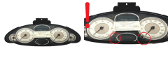 Speedometer/Instrument Cluster Rover 75 YAC004260 VDO