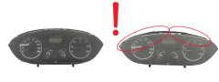 Speedometer/Instrument Cluster Ducato Jumper Boxer 1340672080 Fiat 56407