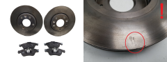 Brake Disc Front Assy 402067902R Dacia Duster 2 0km