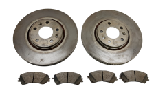 Brake Disc Front 402064155R 410606124R 320mm Renault Espace 5 0km x2