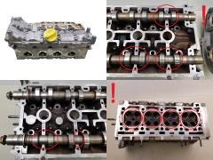Cylinder Head 1640 7701475605 2.0 16v Turbo Renault 1224