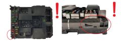 Controller BSI J04-00 9651197680 9651196980 PSA Valeo 1720