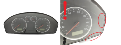 Speedometer/Instrument Cluster VW Sharan 7M3920800C 110080030003 48691