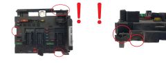 Controller BSM B3 9650664080 PSA Delphi 2107