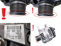 Alternator 06F903023F 0124525091 Bosch VW
