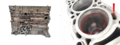 Cylinder Block 4H01 10DZ68 2.2 HDI Peugeot 807 C8 Phedra