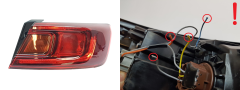 Lamp Right Rear Renault Talisman Sedan 265501563R