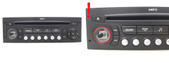 Radio Cd Mp3 Player Citroen Peugeot 96633422XT A2C53119559