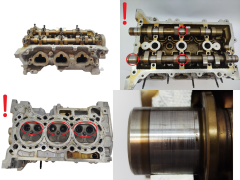 Cylinder Head 1642R-3 110417920R 0.9 TCE H4B Renault Dacia