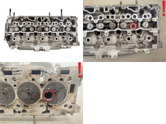 Cylinder Head Citroen Peugeot Ford 9684487210 0200HS 1.4 1.6 HDI 8v 12