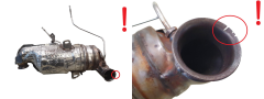 Catalytic Converter DPF 9677017380 K638  Peugeot Citroen 1.6 eHDI