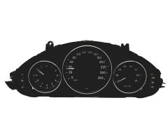 Speedometer/Instrument Cluster Mercedes CLS W219 A2195404411 110080310009