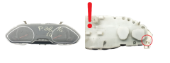 Speedometer/Instrument Cluster Peugeot 208 9805400380 J 57027