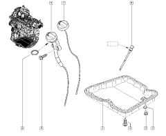 Dip Stick Original Renault Koleos Megane III 2.0 DCI 0161100QAD