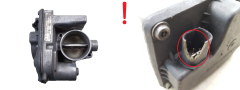 Air Throttle Body Mercedes-Benz 1110980009 408.224/001/001 VDO 1997