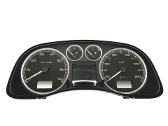 Speedometer/Instrument Cluster Peugeot 307 9645768580 E 01 Sagem 33377