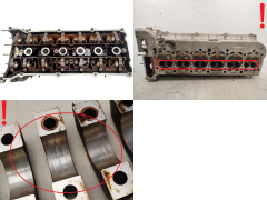 Cylinder Head BMW 1436793 3.0 24V 306S3