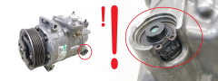 Air Con Compressor/Pump 1K0820859F Sanden PXE16 8681F VW AG Audi Seat Skoda