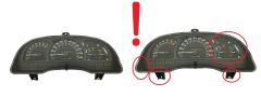 Speedometer/Instrument Cluster Opel Calibra 90356295GP VDO 69630