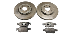 Brake Disc Front 402068053R  410A12582R 280mm Renault Clio 5 0km x2