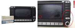 Cd Radio Player Navi VW Golf 1K0035198C 7612002071 Blaupunkt 0282