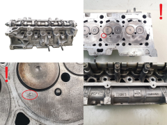 Cylinder Head 7760 F2 7701473181 1.5 DCI Renault Kangoo Megane 2 Micra S14