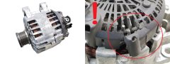 Alternator 5705KV 9664779680 TG15C135 Valeo HDI Peugeot Citroen 1066 Alternator 5705KV 9664779680 TG15C135 Valeo HDI Peugeot Citroen 1066