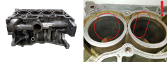 Cylinder Block H5FF402 110112878R 1.2 TCe Renault Dacia 110102070R 1186
