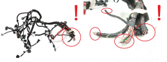 Engine Wiring System 240117284R 1.5 DCI K9K608 Renault Clio 4 Captur 1042