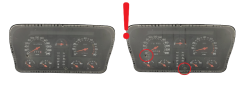 Speedometer/Instrument Cluster Fiat Uno Turbo 6042540030A 58891