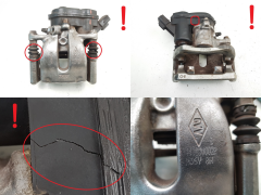 Brake Caliper Left Rear 440100002R Renault Scenic 3 Megane 3