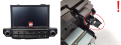 Navigation Radio Hyundai Tucson 2 96560-D70114X 96554-D7441