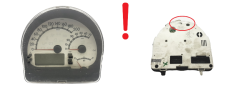 Speedometer/Instrument Cluster Fiat Multipla 51785526 VDO