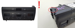 Heater Control Unit AC Audi A6 C5 4B0820043H 5HB007604-17 Hella