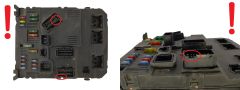 Controller BSI F02-00 9653667380 S118085200L PSA Siemens 1421