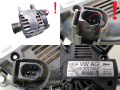 Alternator VW AG 03L903023F TG14C026 Valeo 140A 1075
