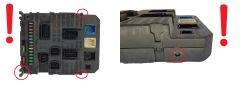 Controller BSI 2004 P02-00 9663798180 PSA Valeo 1345