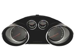 Speedometer/Instrument Cluster Opel Astra J Zafira B 13374901 GM 31992