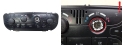 Heater Control Unit Mercedes-Benz W203 2038300285 9140010322 GKR