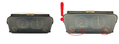 Speedometer/Instrument Cluster VW Golf MK3 1H6919033L 61055