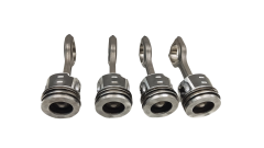 Piston Connecting Rod 1607373680 1628566280 1.6 HDI 8v 9H06 PSA x4