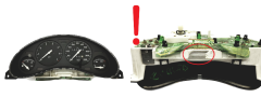 Speedometer/Instrument Cluster Opel Tigra 90386323 81117761 48009