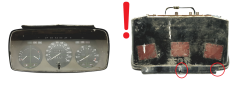 Speedometer/Instrument Cluster BMW 7 E23 88311028 1360857 VDO 59441