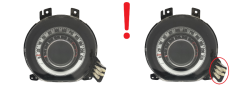 Speedometer/Instrument Cluster Fiat 500 5550021211 58608