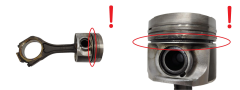 Piston Connecting Rod B 7701477039 7701477116 3.0dCi Renault Espace 4 Opel