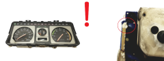 Speedometer/Instrument Cluster Renault Fuego R136J179 8266610 Jaeger 47304